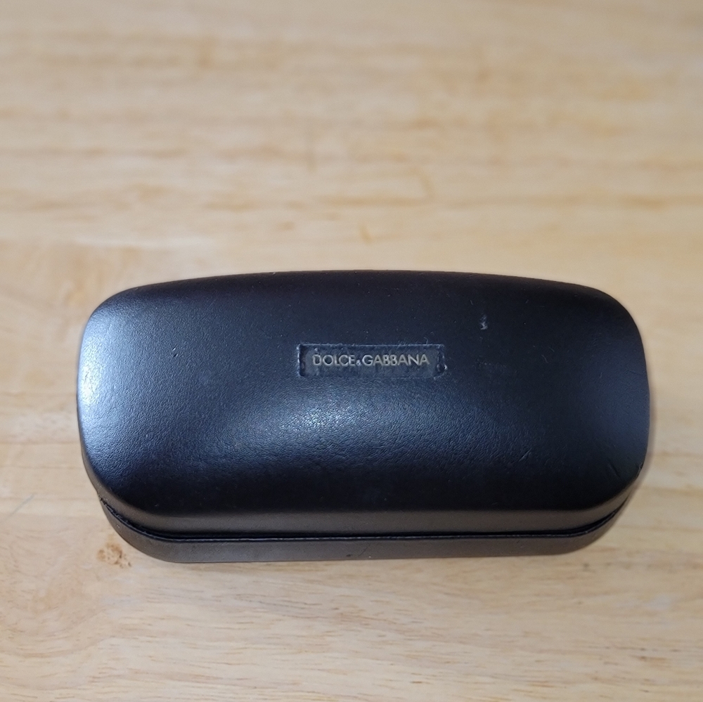 Dolce Cabbana hard shell Eye glass case